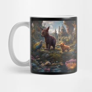 Happy Pack of Adorable Wildlife in the Jungle Mug